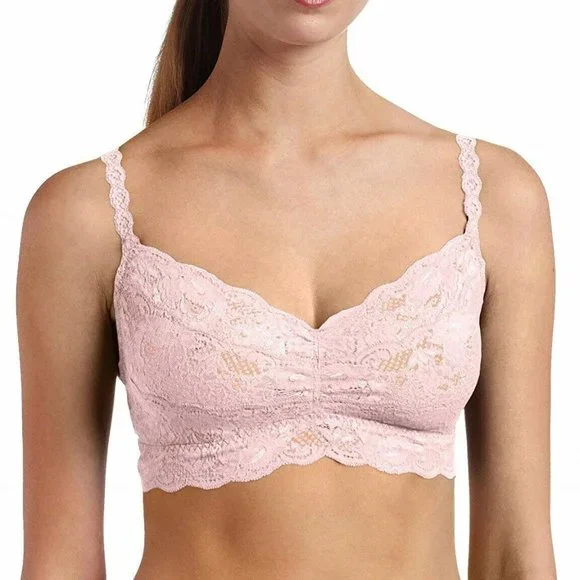 NWOT Cosabella Red / Black Italia Soft Lace Bralette Sz Small Womens Wireless